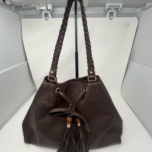 GUCCI AUTHENTIC PEGGY BRAIDED HANDLE